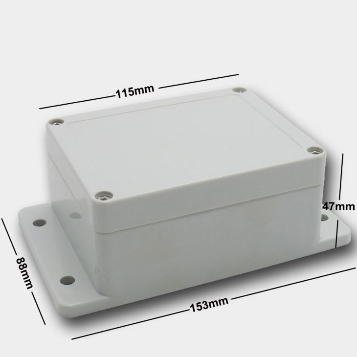 ABS Junction Box με φλάντζα στήριξης